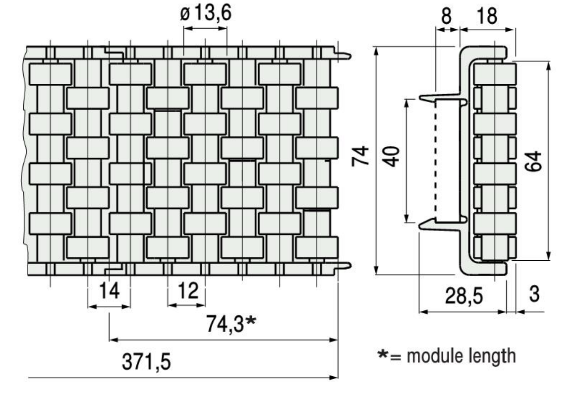 DHP double round conveyor system accessories manufacturer for heavy load transportation-1