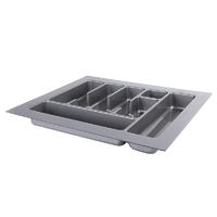 Food grade ABS cutlery tray is widely used for kitchen HJ-H600