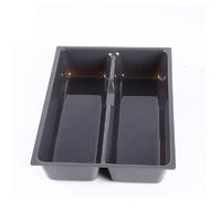 ABS Plastic Vacuum Formed Housekeeping Organizer Cutlery Tray In Kitchen Cabinet