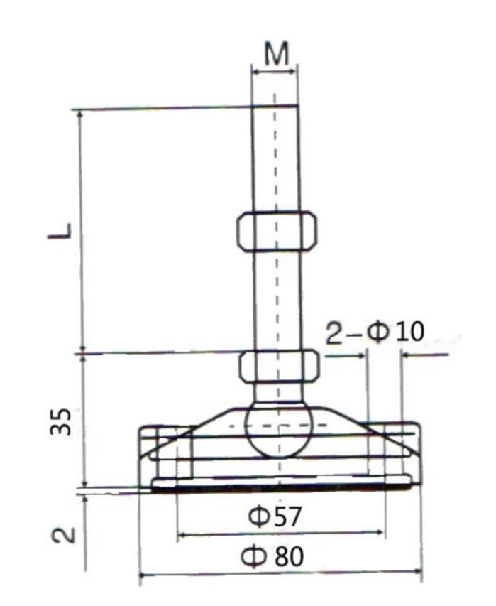 DHP high quality kitchen cabinet legs factory direct supply for cabinets-3