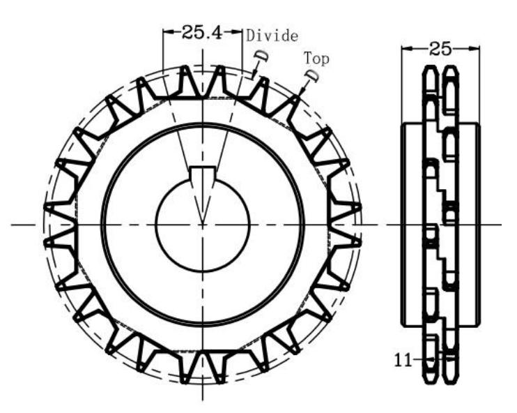 DHP practical conveyor components company wholesale for drag chain-3